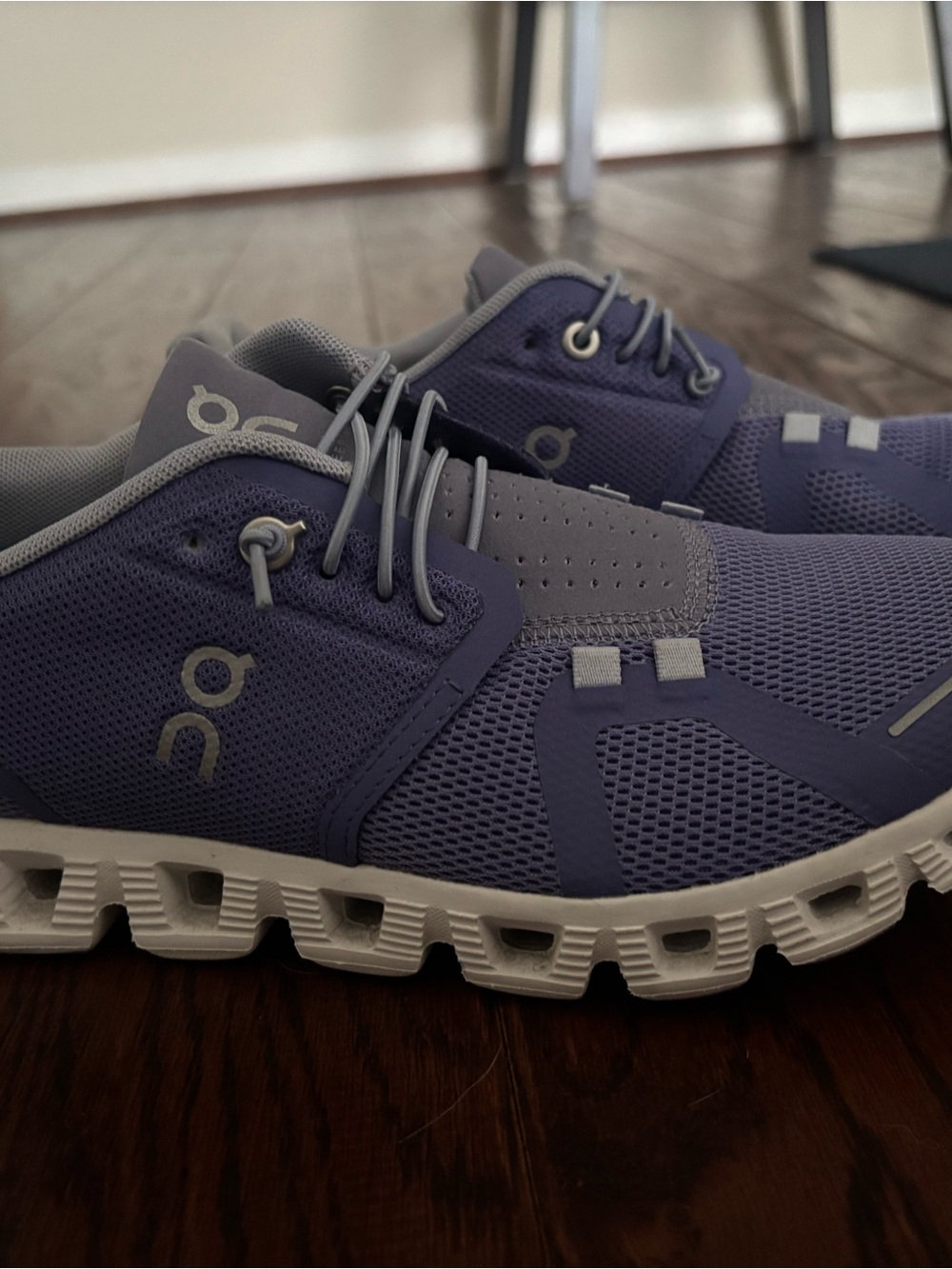 Cloud 5, On Cloud Women’s Lavender Sneakers - Picture 3 of 3